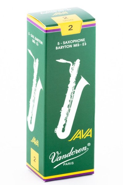 Bari Sax JAVA Reeds Strength 2; Box of 5