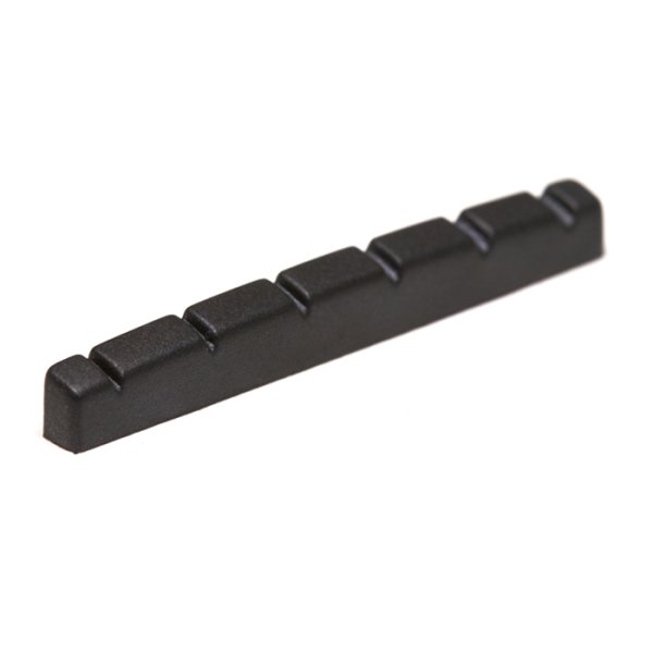 Black Tusq Xl 42 Mm Flat Bottom Strat Nut