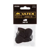 Ultex Jazz III Guitar Picks - 2.0 mm (6-Pack)