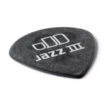 1.14mm Tortex® Pitch Black Jazz III Guitar Pick (12/pack)
 