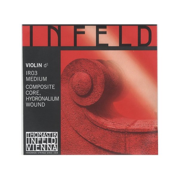 Red Violin Single D String 4/4 Size