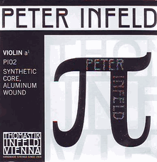 Violin Peter Infeld Aluminum Wound Synthetic Core A