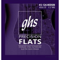 Electric Bass 5 String Precision Flatwound 34″ Scale, .045 - .126