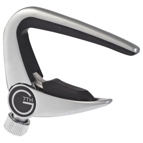 Newport 6 String Classic Capo Silver