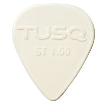 Tusq Standard Picks 1mm 6 Pack - Bright Tone