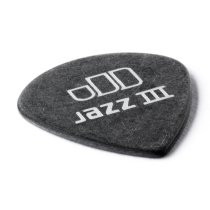 1.0mm Tortex® Pitch Black Jazz III Guitar Pick (12/pack)