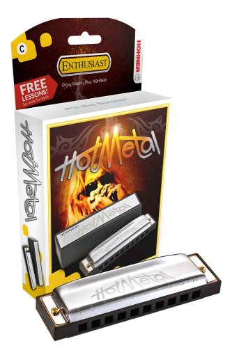 Hot Metal Harmonica Diatonic - Key of G