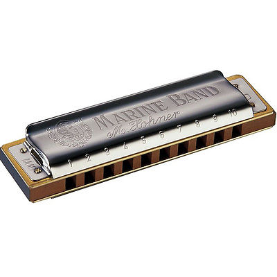 Marine Band Harmonica Boxed Natural Minor Key Of C