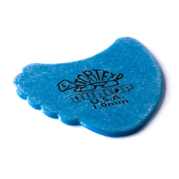 Blue 1.0mm Tortex® Fin Guitar Pick (72/bag)