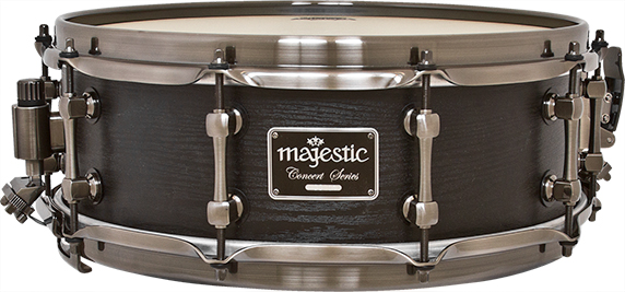 Concert Maple Snare Drum, 14x5 Black