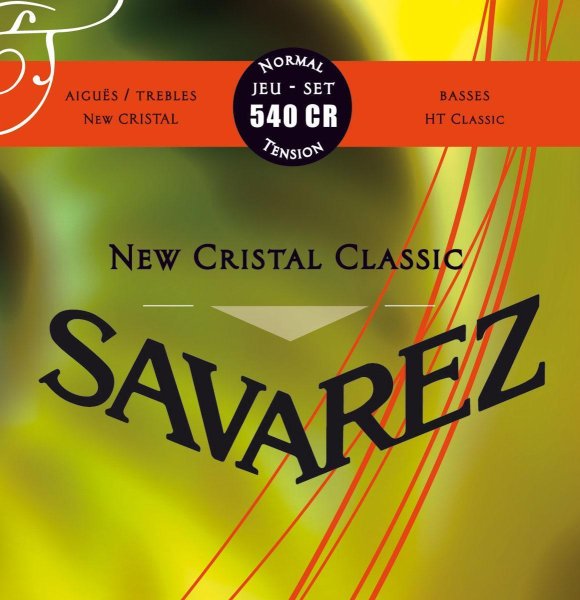 540CR New Cristal/HT Classic NT Guitar Strings, Full Set