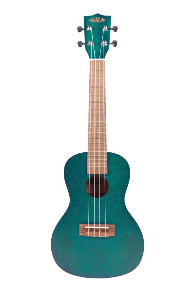 Blue Exotic Mahogany Concert Ukulele