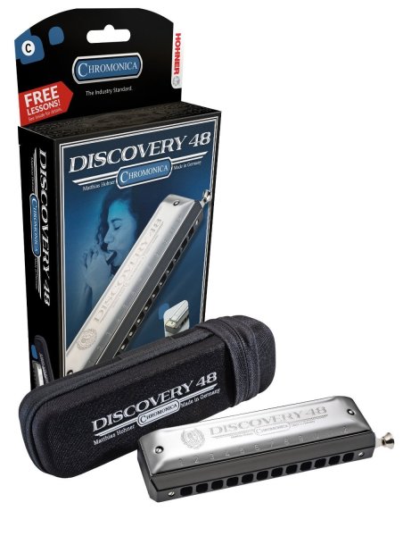 Discovery 48 Chromatic Harmonica, Key of C