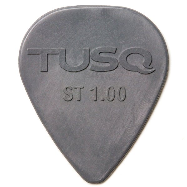 Tusq Standard Picks 1.00mm 6 Pack - Deep Tone