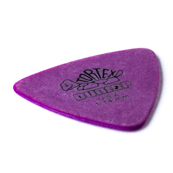 Purple 1.14mm Tortex® Triangle Guitar Pick (72/bag)