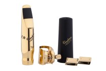 T6 Med Chamber V16 Metal Tenor Sax Mouthpiece w/ Optimum Ligature Kit