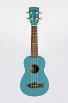 Mako Blue Soprano Shark Ukulele