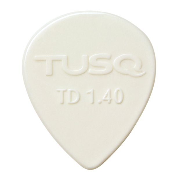 TUSQ Tear Drop Guitar Picks, 1.4mm Bright Tone (6-pack)