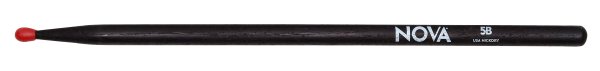 NOVA 5B Nylon-Tip Drumsticks, Black