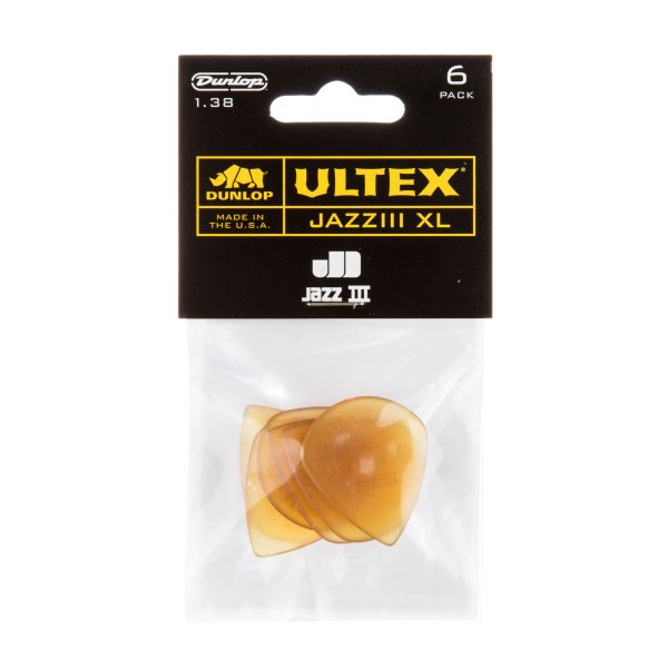 Ultex Jazz III XL Guitar Picks - 1.38 mm (6-Pack)