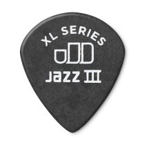 1.35mm Black Tortex® Jazz Iii Xl Guitar Pick (12/pack)
