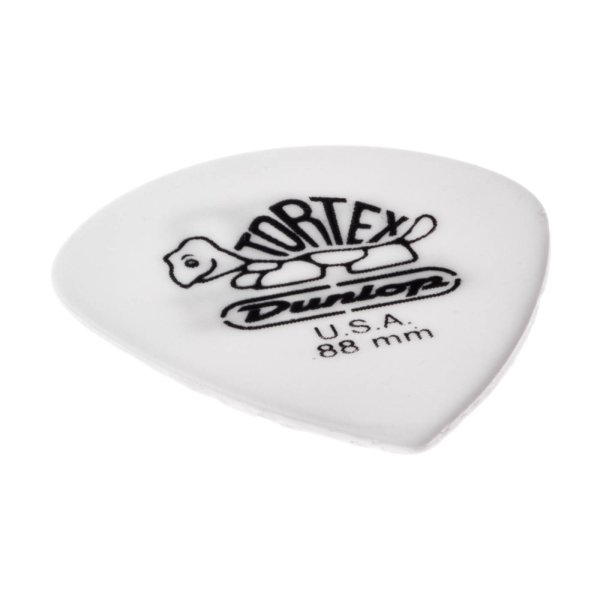 .88mm Tortex® White Jazz III Guitar Pick (72/pack)