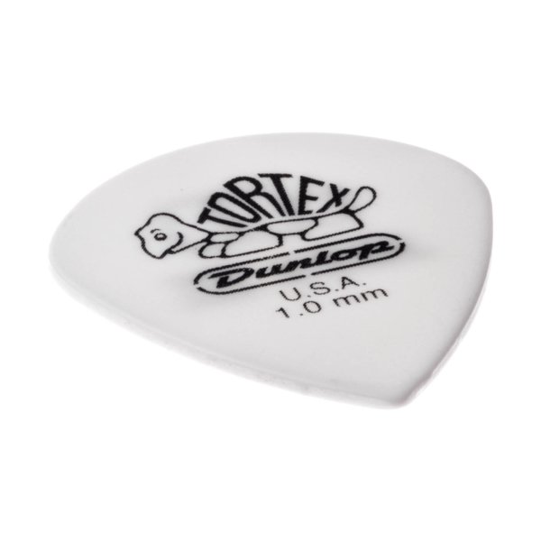 1.00mm Tortex White Jazz III Guitar Pick (12/pack)