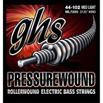 Pressurewound Flats Alloy 52 Bass Guitar Strings - Medium-Light 44-102