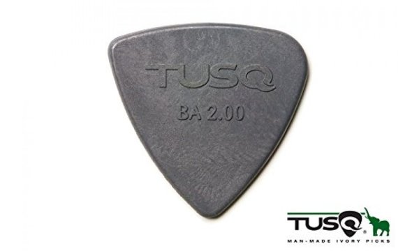 TUSQ Bi-Angle Guitar Picks, 2.0mm Deep Tone (4-pack)