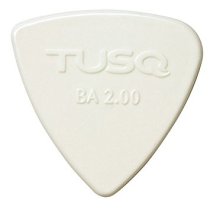 TUSQ Bi-Angle Guitar Picks, 2.0mm Bright Tone (4-pack)