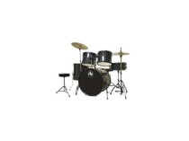 Junior 5-Piece Drum Kit With Throne, Black