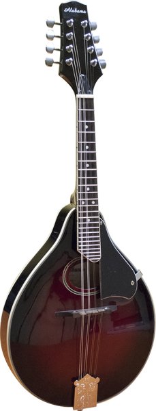 A-Style Arch-Top Mandolin, Red Sunburst