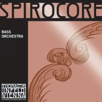 Spirocore Double Bass Chrome Wound Strings, Complete Set 3/4