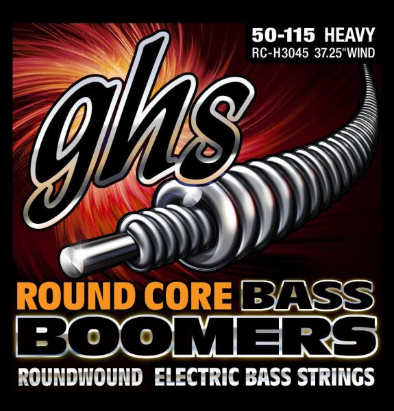 Round Core Boomers Heavy Electric Bass Strings (50-115)