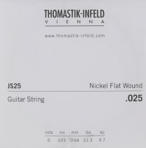 JS25 Nickel Flatwound 4th String (D) .025, Single