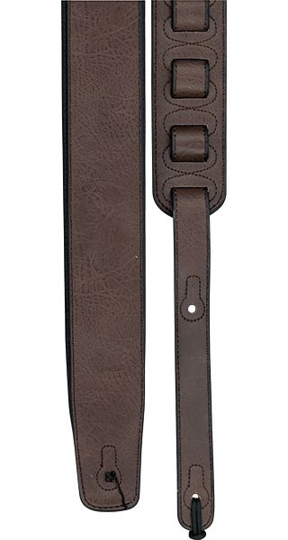 2.6" Adjustable Leather Guitar Strap w/ Foam Padding