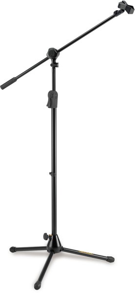 EZ Clutch Tripod Microphone Stand w/2 In 1 Boom & EZ Mic Clip