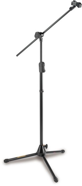 EZ Clutch Tripod Microphone Stand w/2 In 1 Hideaway Boom