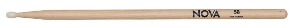 Nova 5B Nylon Tip Drumstick, Natural