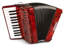 12 Bass 37-Key Entry Level Piano Accordion With Gig Bag And Strap