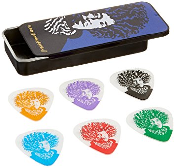 Jimi Hendrix Pick Tin Box (6 Tins - 6 Picks Per Tin)