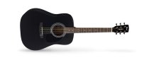 Standard Series Spruce Top Acoustic / Electric Guitar, Black Satin