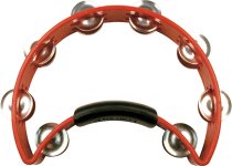 RT1030 Red with Nickel Jingles Tambourine