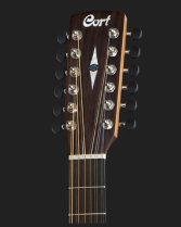 12-String Open Pore Dreadnought Acoustic Guitar, Natural