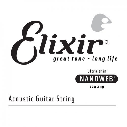 Nanoweb Phosphor Bronze Acoustic .025, Single String