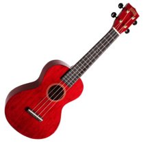 Hano Series Concert Ukulele Transparent Red