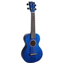 Hano Concert Ukulele Translucent Blue