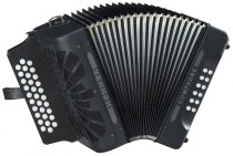 Compadre EAD Black Accordion w/ Gig Bag