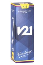 Bass Clarinet V21 Reeds Strength 4.5, Box of 5