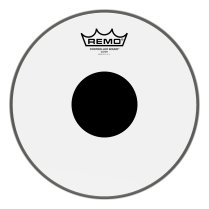 10″ Controlled Sound Clear Drum Head With Black Dot